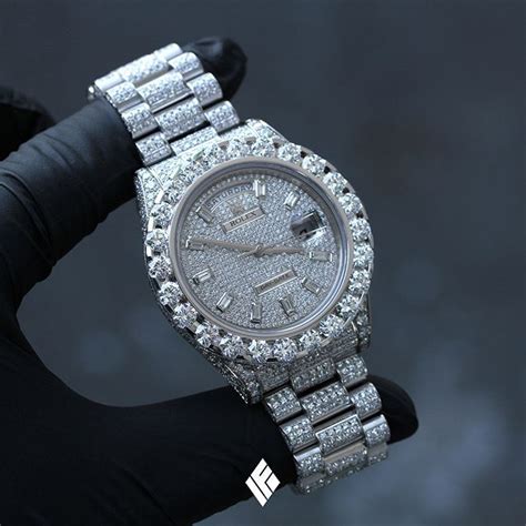 mens bust down rolex|Rolex bust down vvs diamonds.